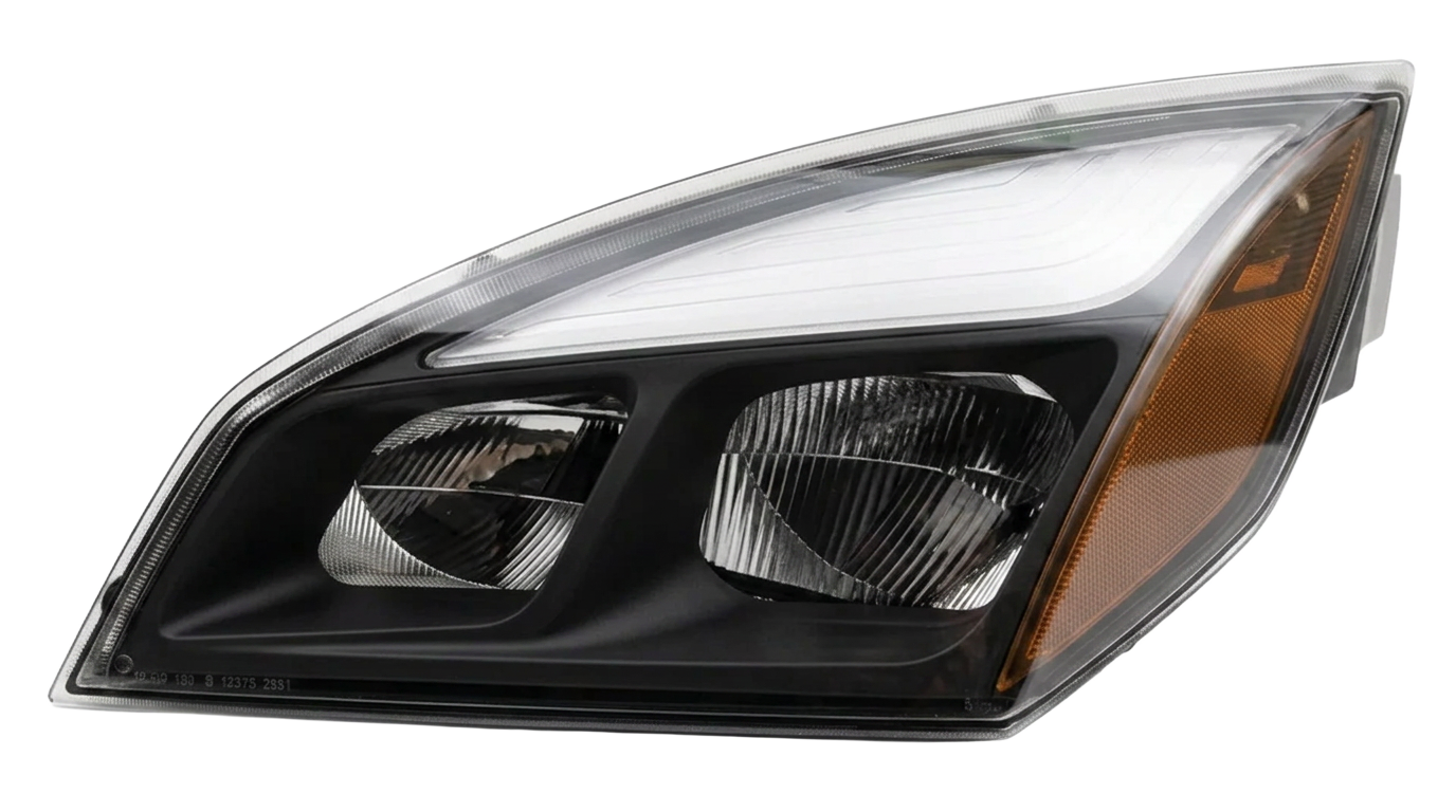 Freightliner Cascadia LED Headlight, Chrome