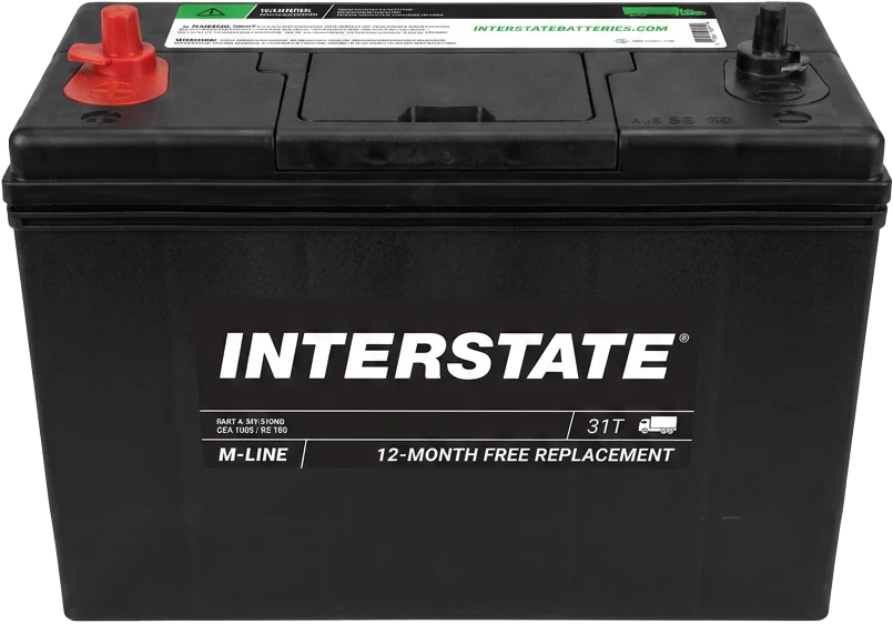 Interstate 31T Semi Truck Battery, 1000 CCA