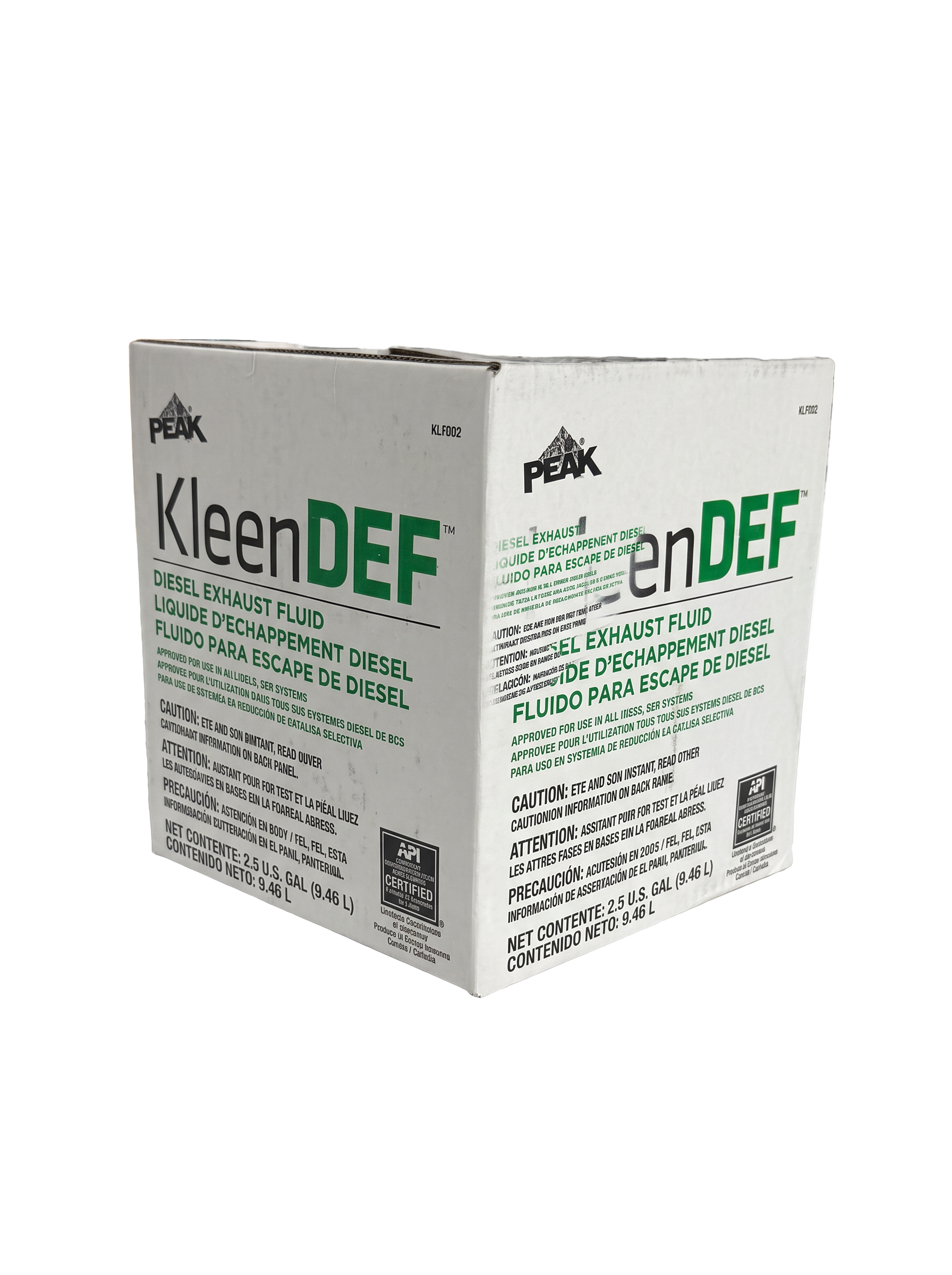 Peak KleenDEF Diesel Exhaust Fluid, 2.5 Gal